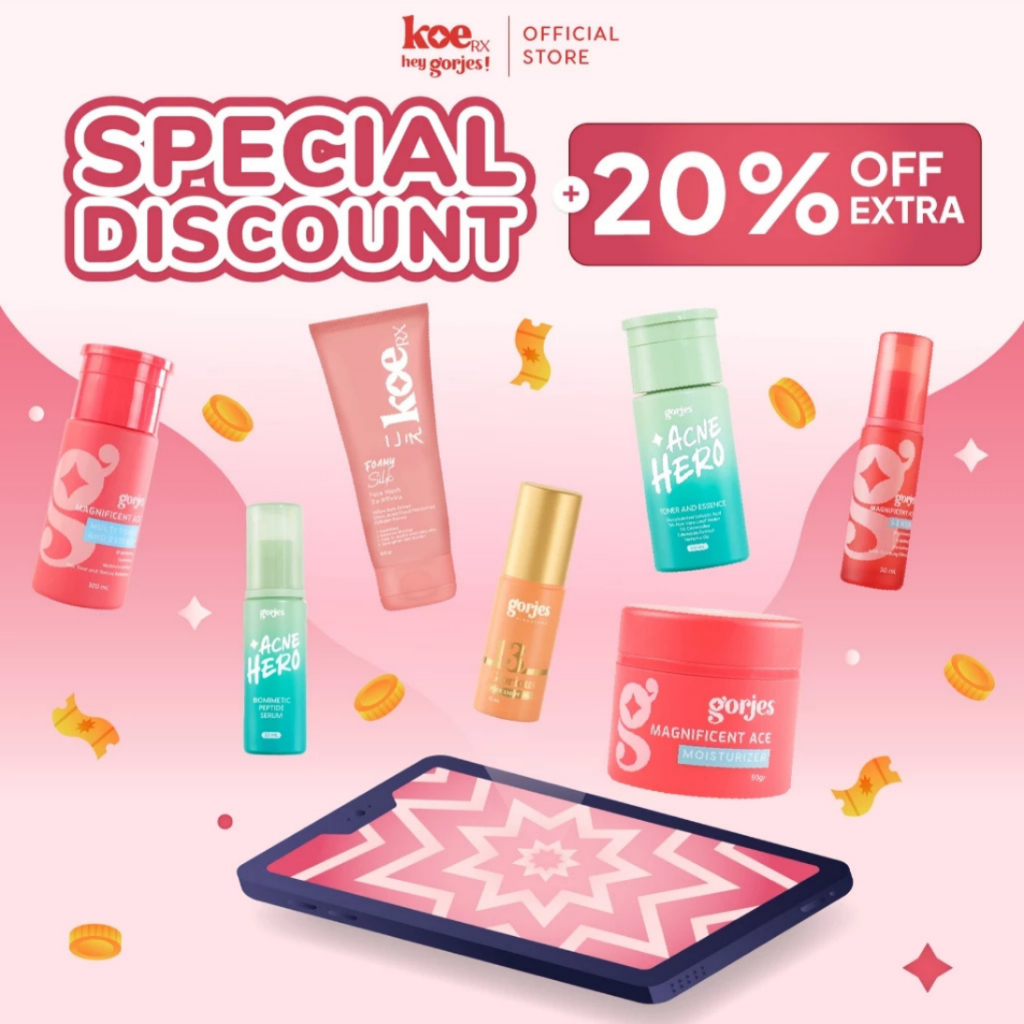 [Reject Sale] Koerx | Gorjes Skincare Series Near Expired
