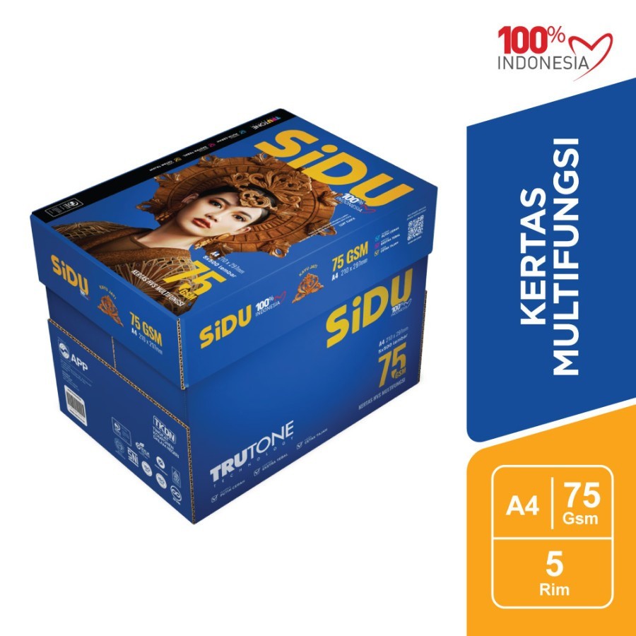 Kertas A4 sidu 70 gram (khusus gojek/ grab)