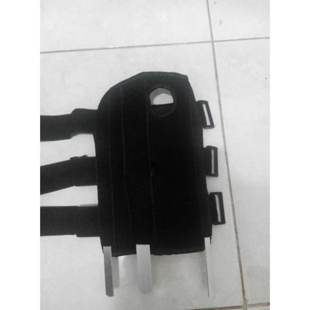 Sarung Tangan Ortopedi Cidera Patah Tulang + 3 Besi Pelat Kaku