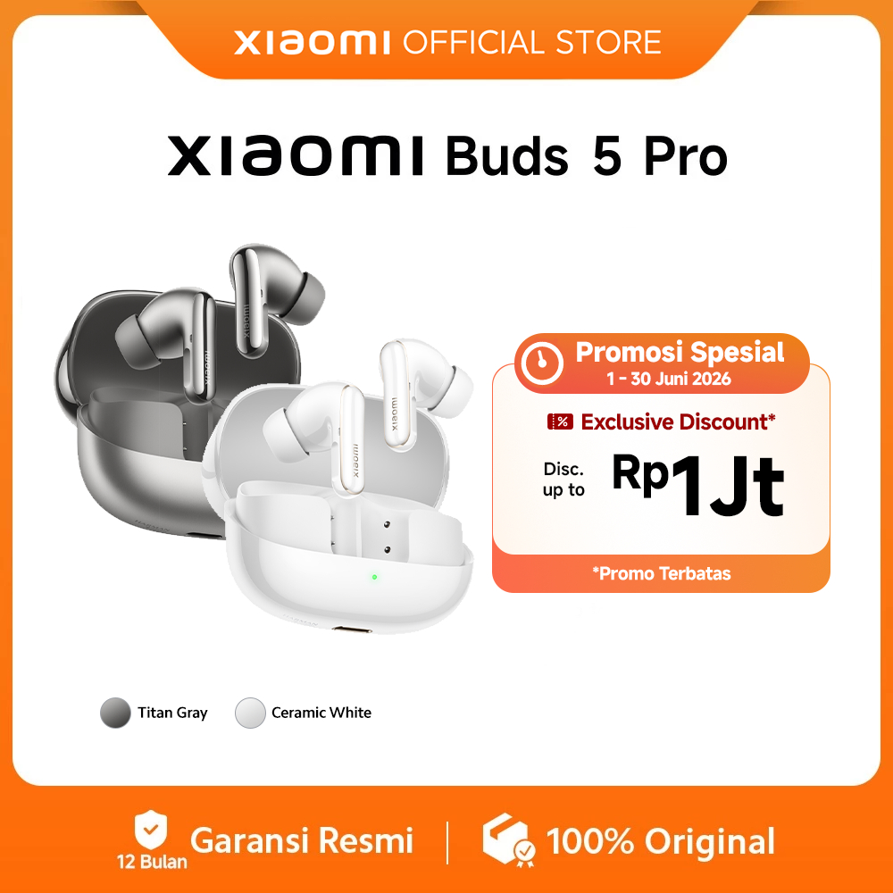 Xiaomi Buds 5 Pro | Dual-amplifier coaxial triple drivers | HARMAN AudioEFX Tuning | Qualcomm aptX™ 