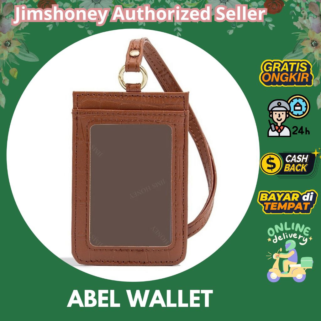 JIMS HONEY SEMARANG ABEL WALLET Dompet ID Card Cowok Cewek Elegan Trendy