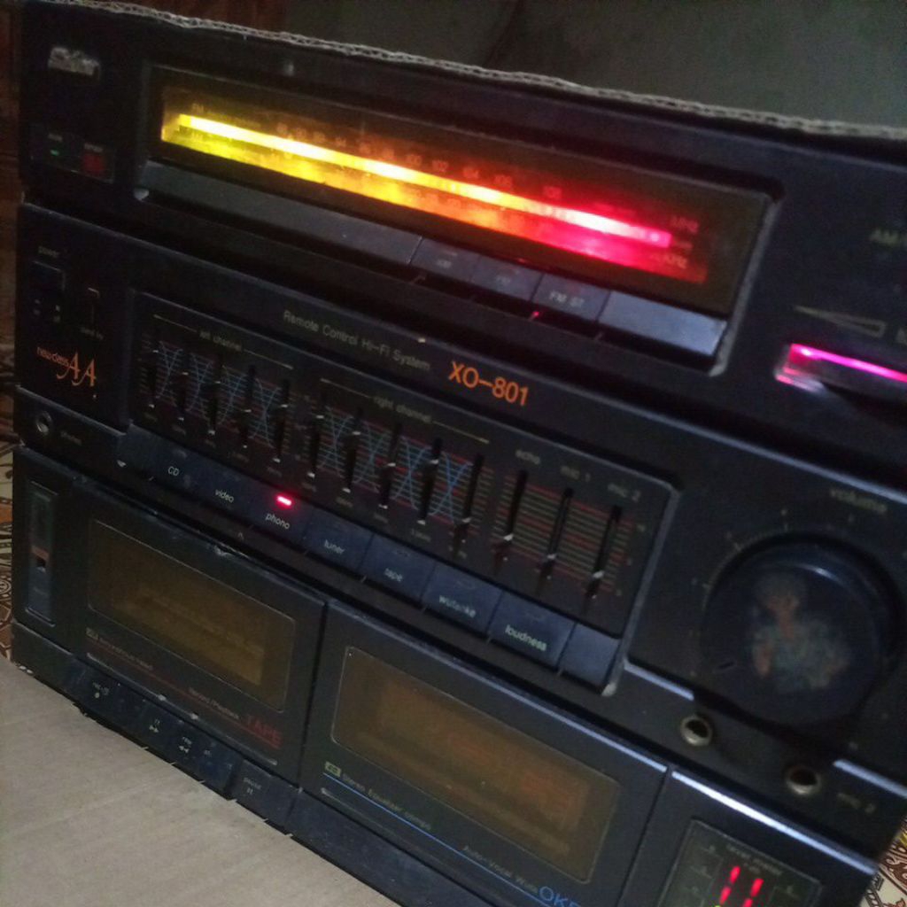 Tape deck compo seico jadul | pemutar musik kaset