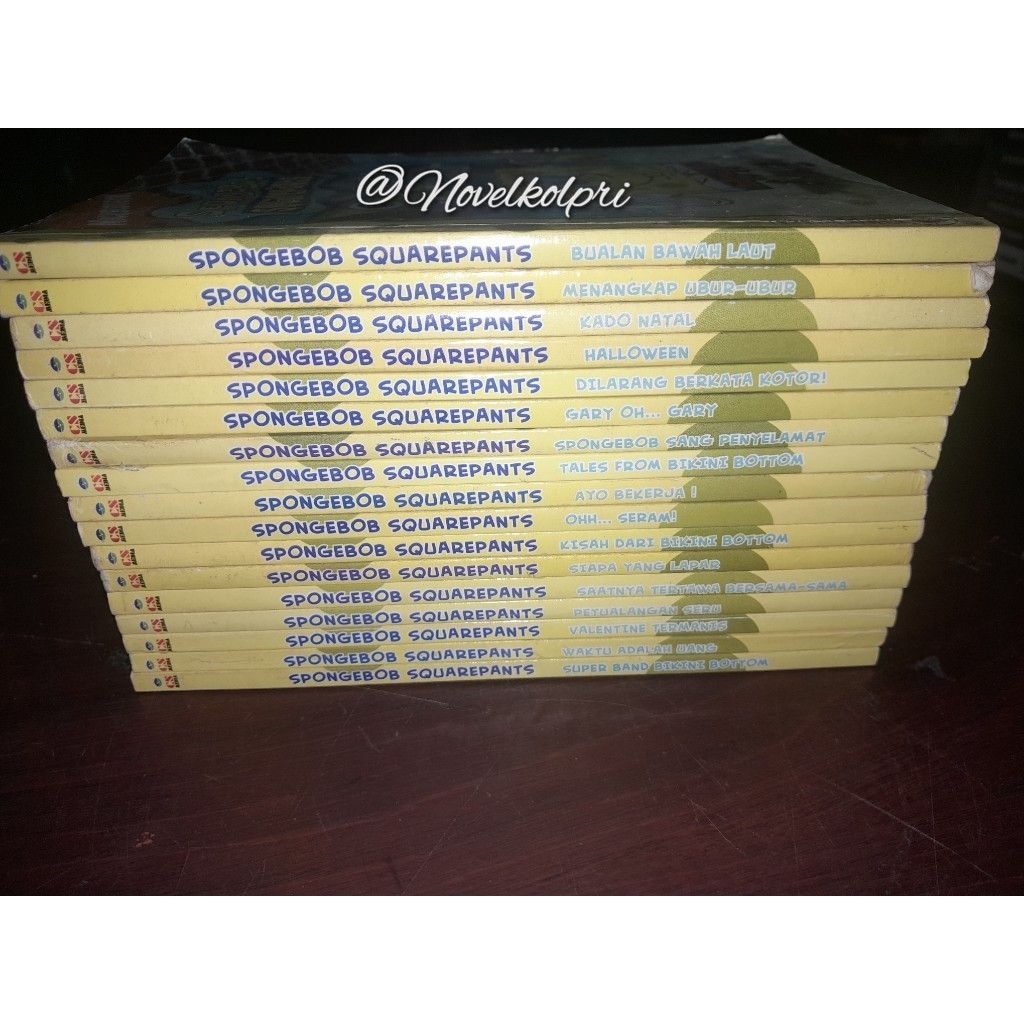 Komik SET 17 Buku Spongebob Squarepants