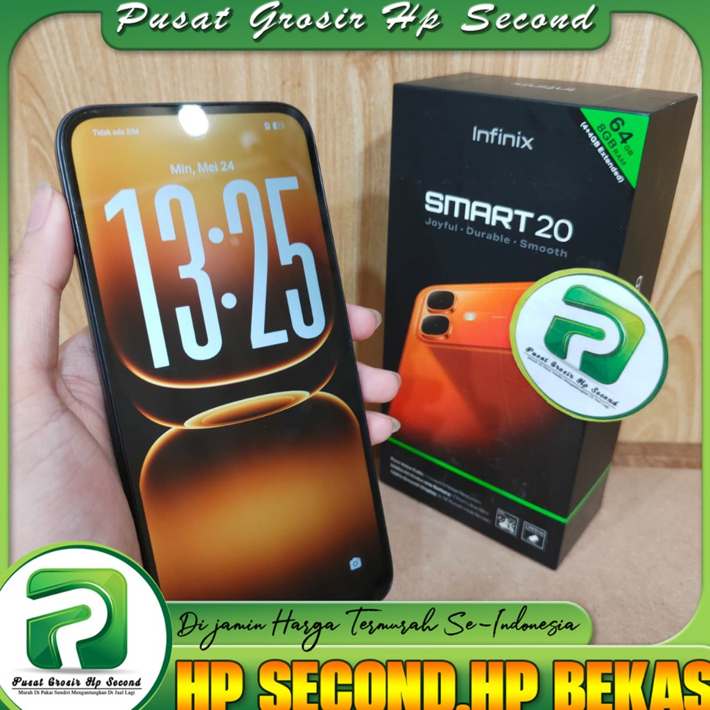 Infinix Smart 20 Ram 4/64GB | Ram 4/128GB | Ram 4/256GB ( Second )