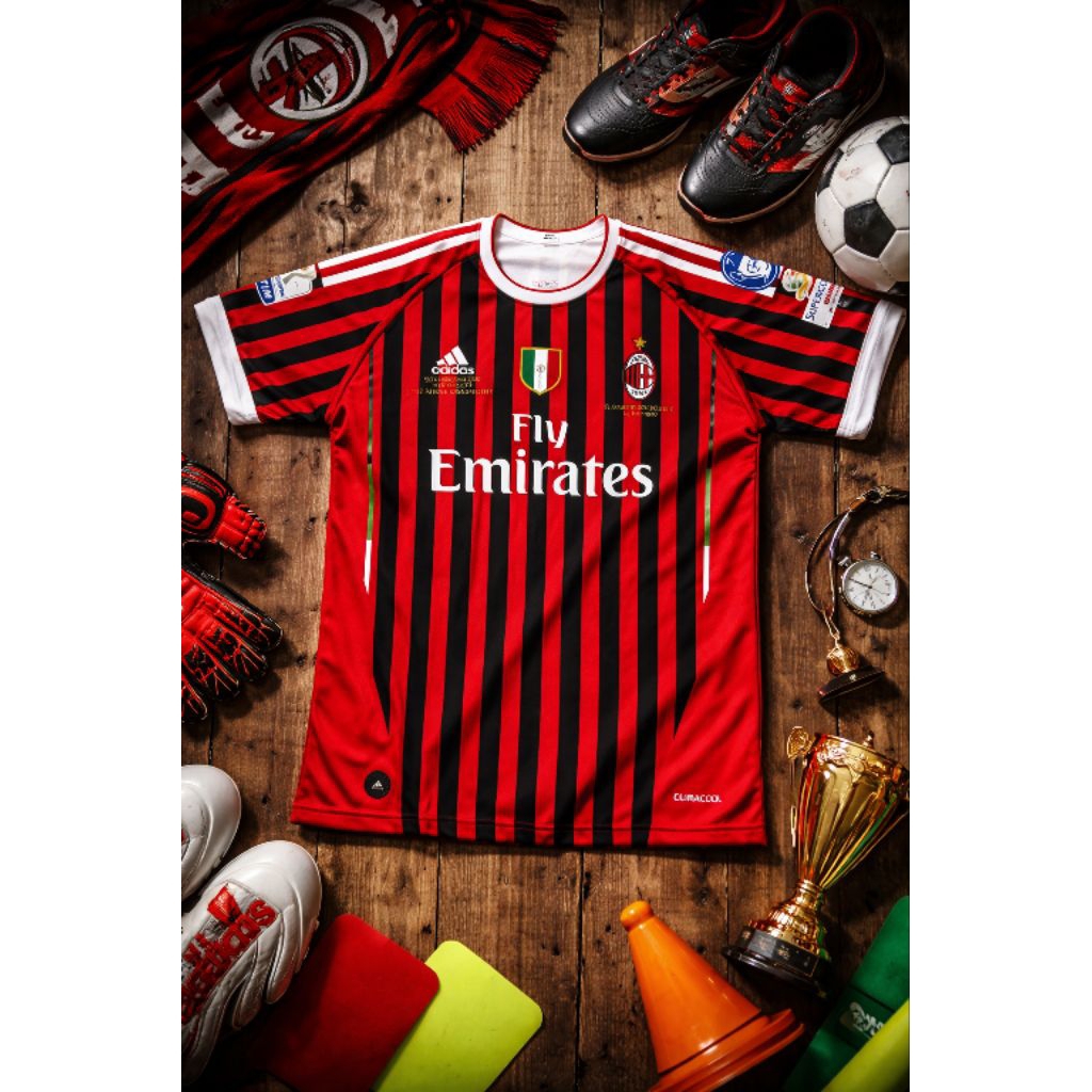 Jersey Milan Supercopa 2011 Full printing
