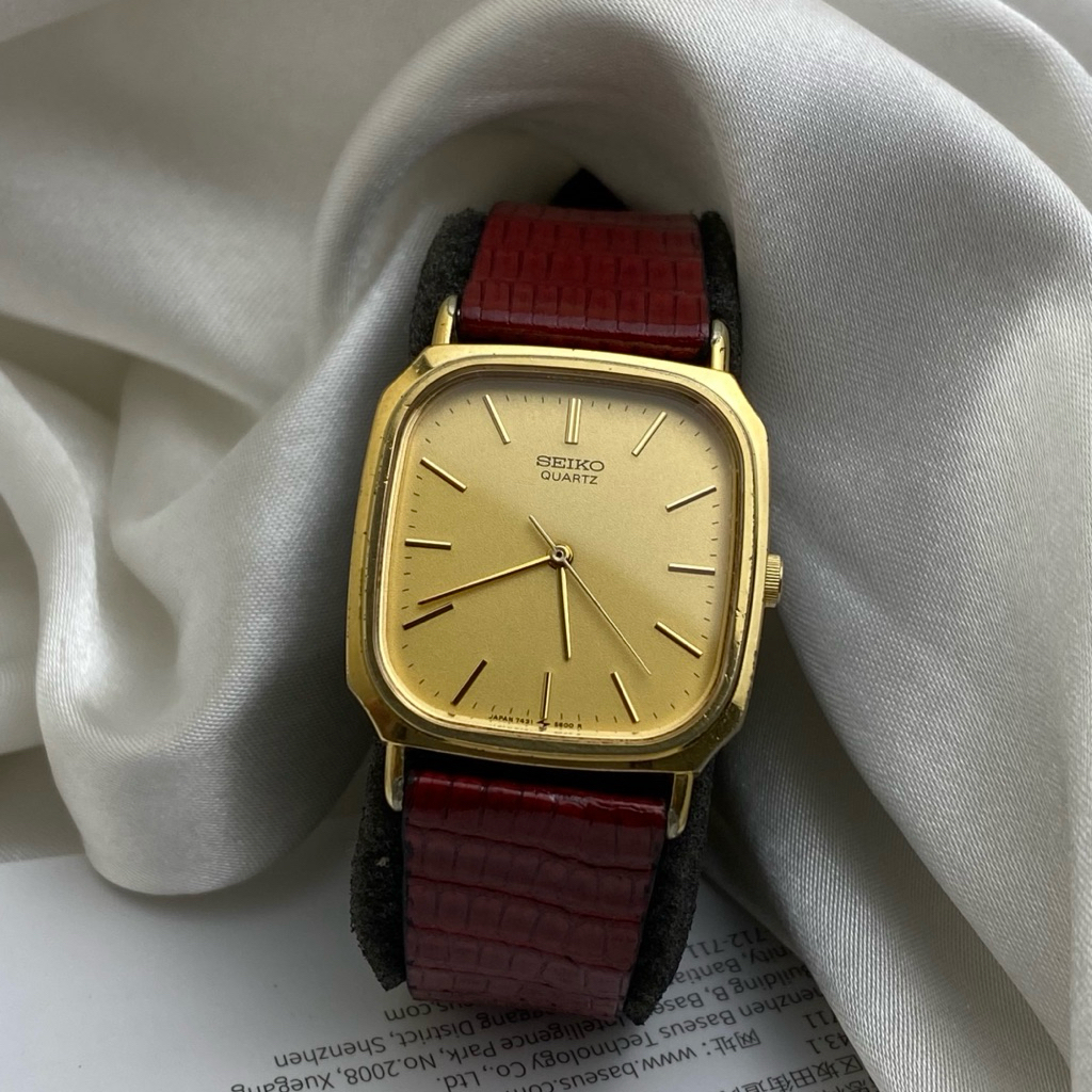 jam tangan seiko second pria original