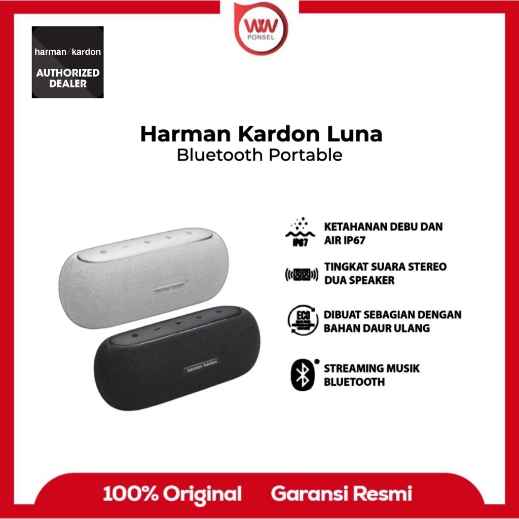 Harman Kardon Luna Portable Bluetooth Speaker