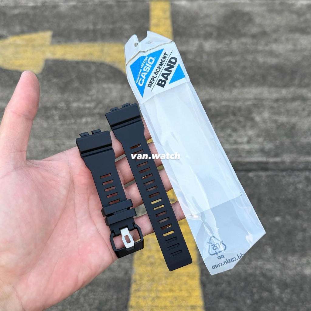 STRAP CASIO G-SHOCK GBA 800 GBD 800 HITAM ORIGINAL