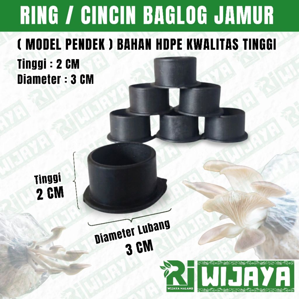 Cincin Baglog / Ring Baglog Jamur Tiram / Cincin Log Jamur Tiram / Ring Log Jamur Tiram/ Ring Plasti