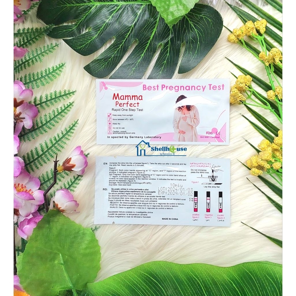 One Step Urine Pregnancy Test Strip / Tespek Hamil Akurat