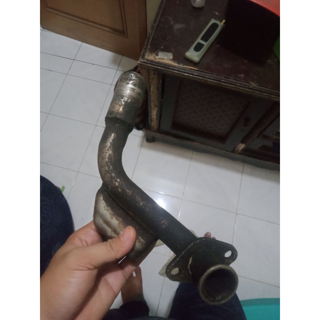 leher knalpot Suzuki crystal pnp knalpot fizr
