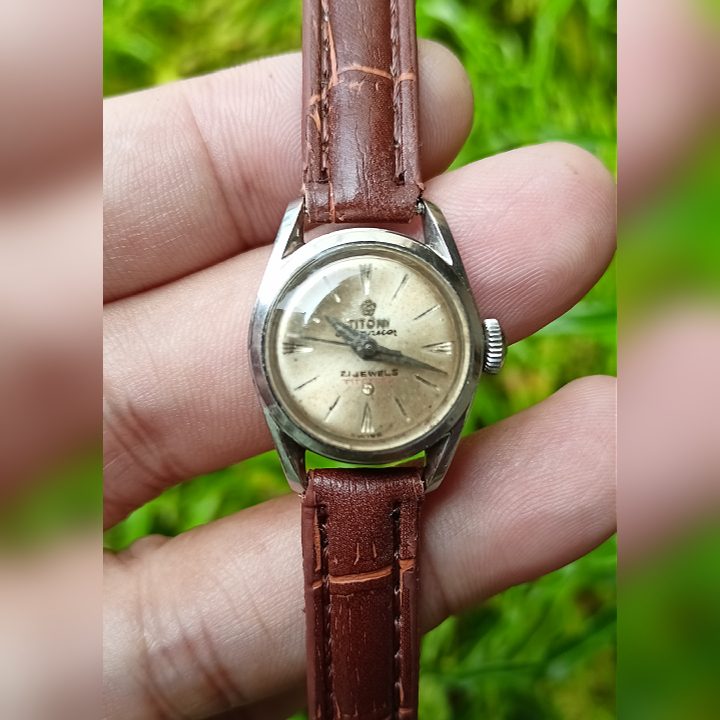 TITONI 301-195 Ladies Watch Vintage Swiss Made Second Original | Jam Tangan Wanita Klasik