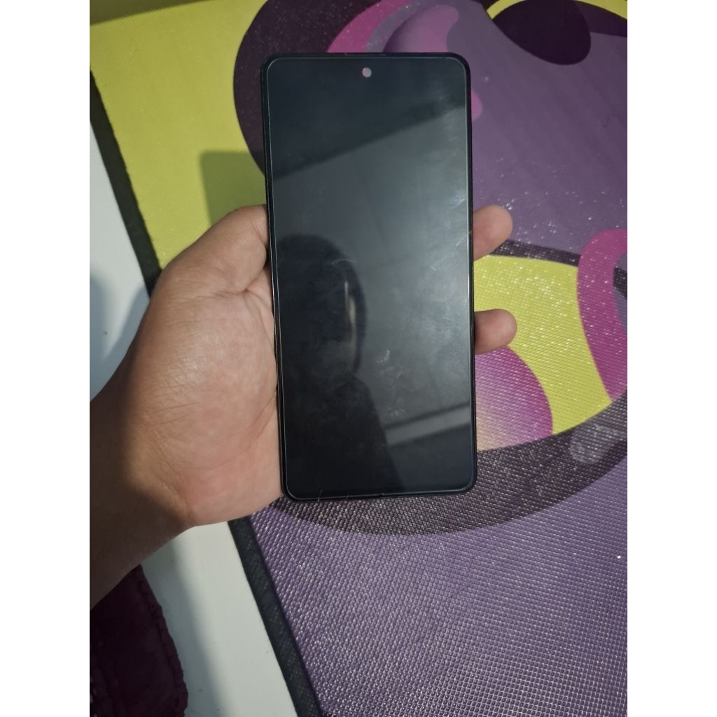 LCD + FRAME SAMSUNG A51 ORIGINAL COPOTAN MINUS RETAK KACA 2 HELAI TIDAK NGARUH