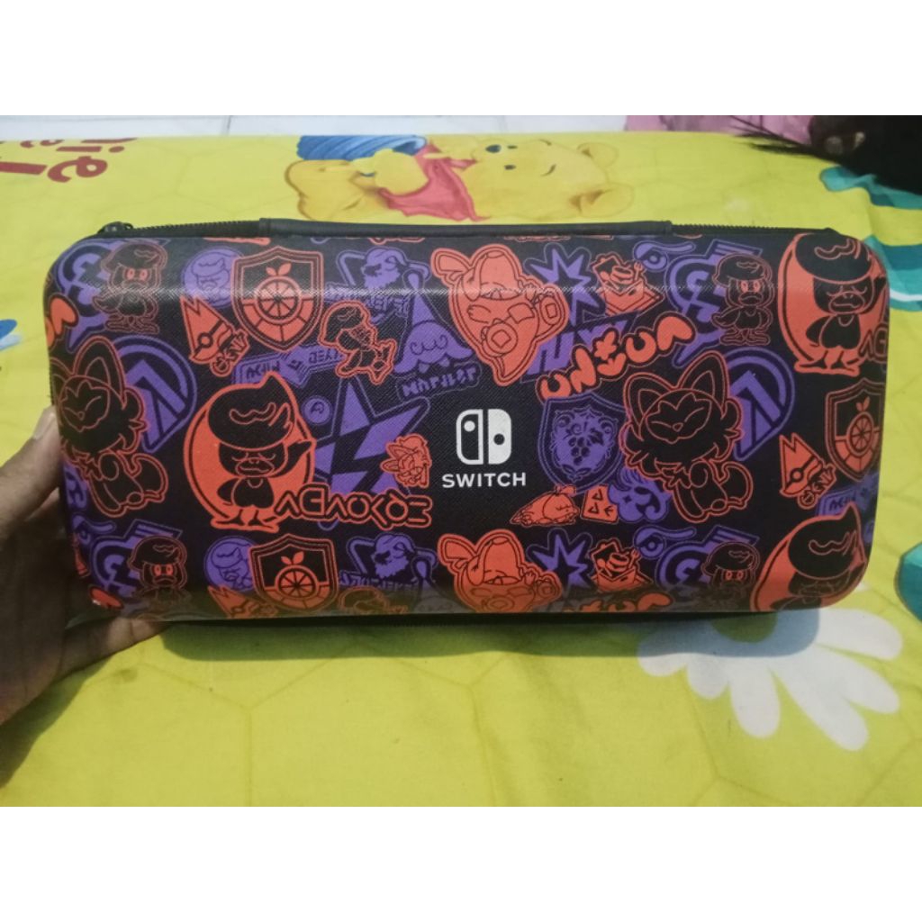 Dompet Tas Travel bag Nitendo Switch Pokemon Scarllet