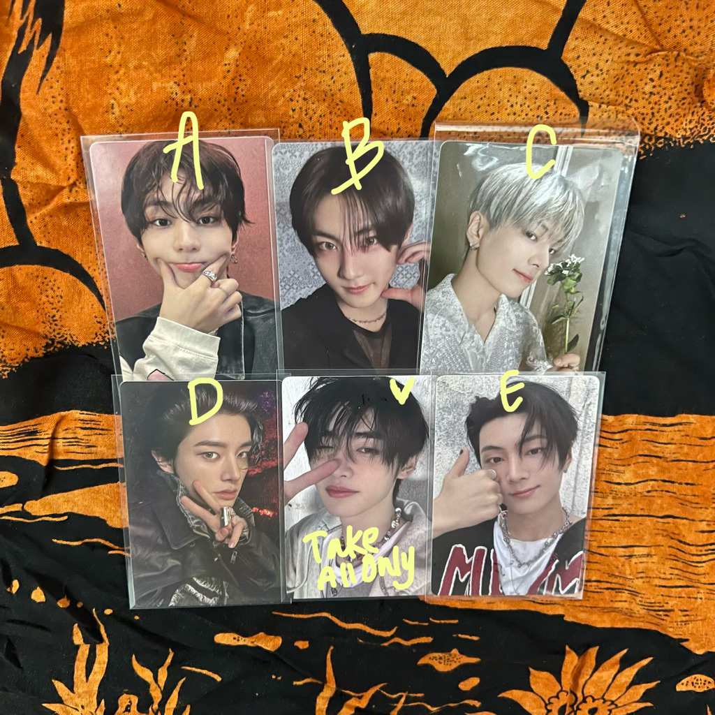 ready stock enhypen photocard jay jake jungwon sunoo sunghoon romance untold yzy ksana yetimall ld