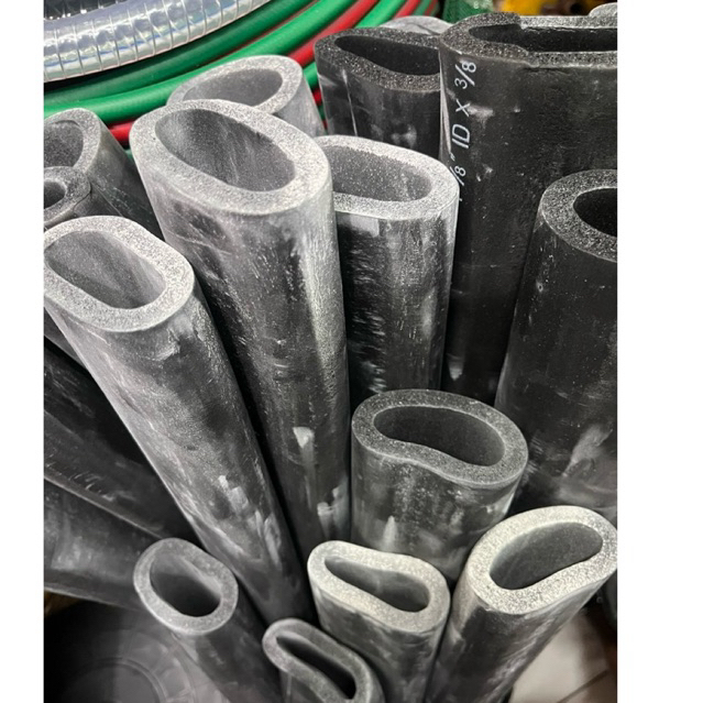 Busa pembungkus pipa ac/selongsong pipa ac 13/8" x 1/2" Busa Insulation