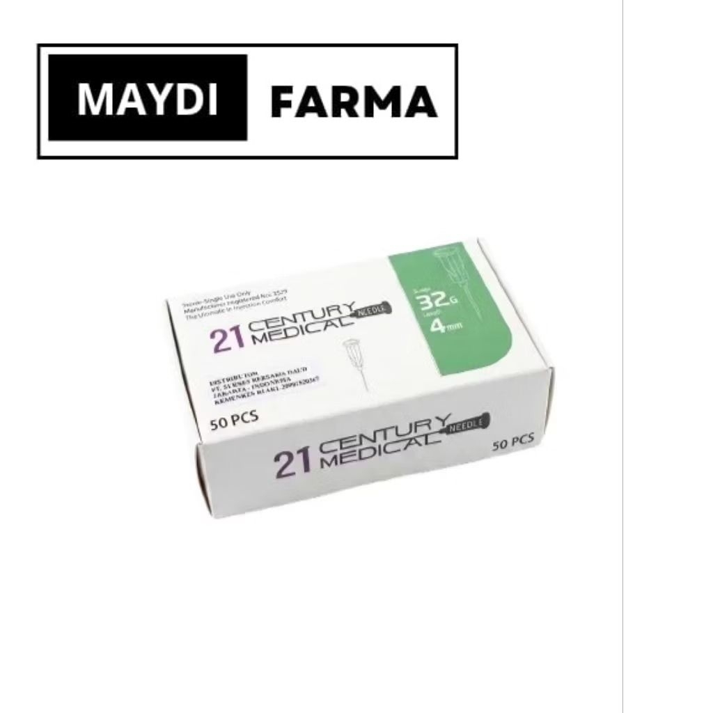 Century Meso Needle 32G 4 mm - Jarum Mesoneedle untuk Skinbooster (HARGA BOX)
