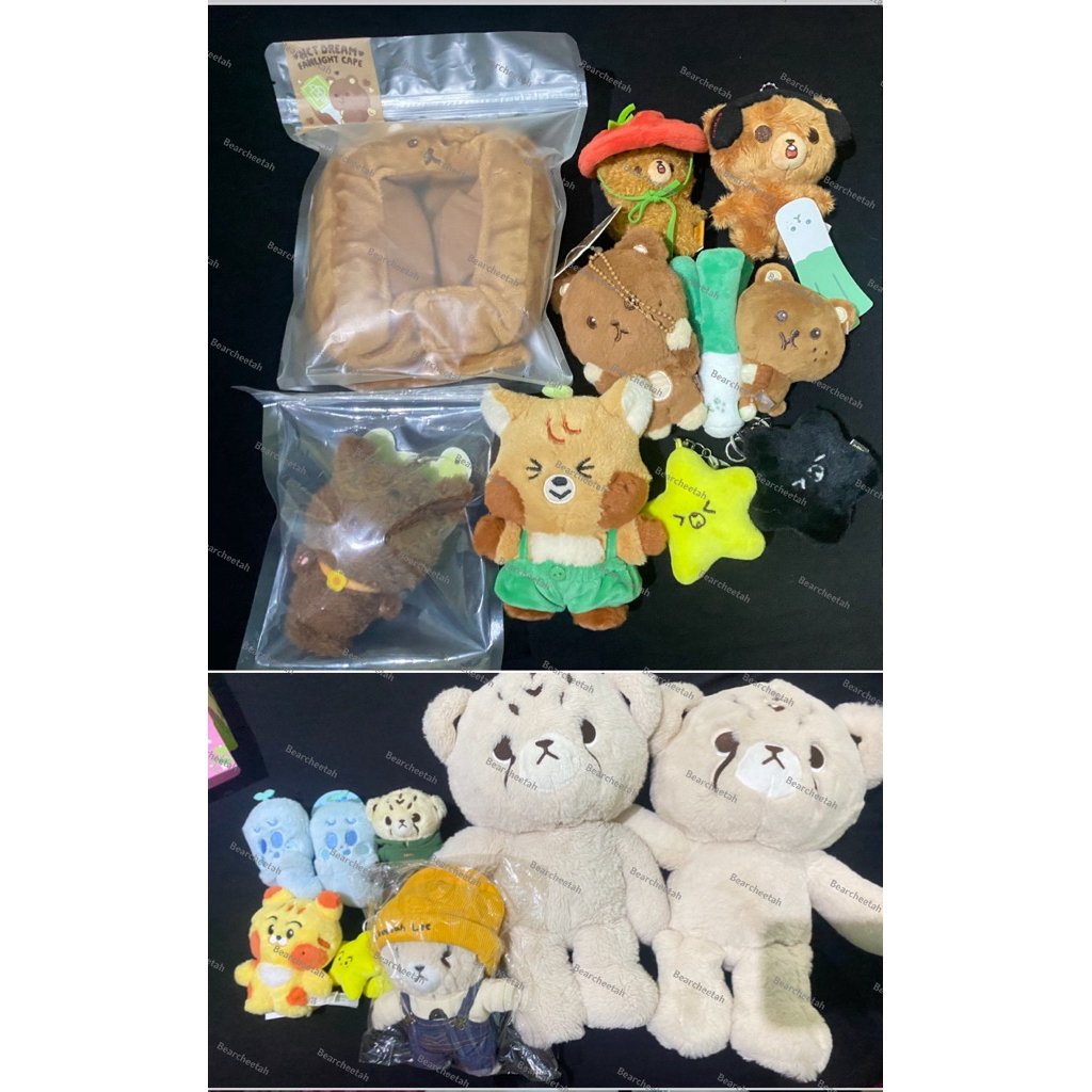 doll mark doll haechan cheetah lee eong boohongie starfish yellow kkumi starfish black tomdo lee kku
