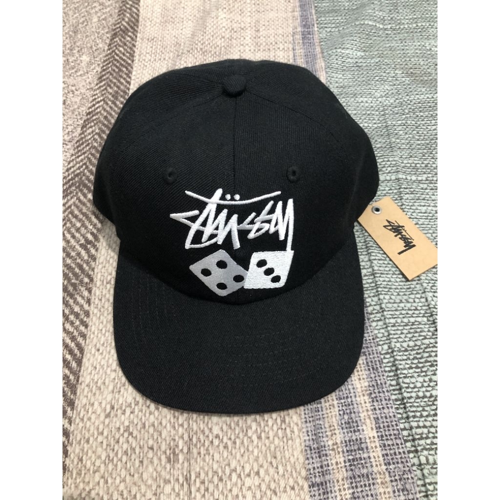 Stussy stock logo dice low pro cap | stussy caps | topi stussy | original