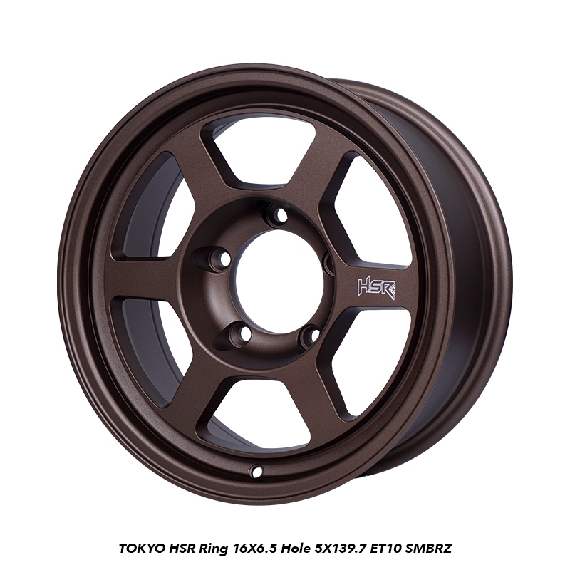 VELG MOBIL R16 HSR TOKYO HSR R16X6,5 H5X139,7 ET10 SMBRZ 4 PCS VELG