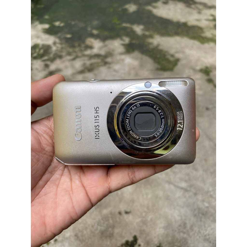 Digicam canon ixus 115 hs fullset box