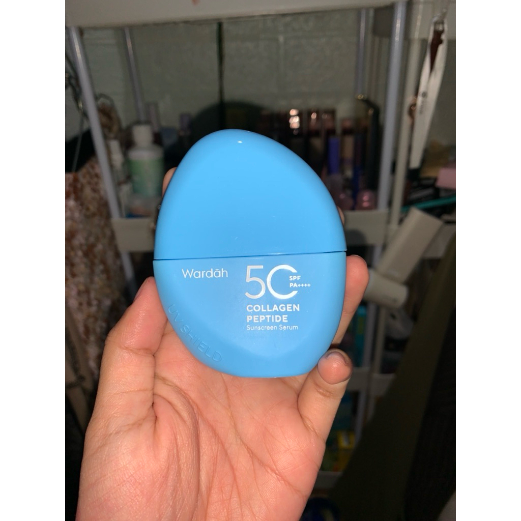 [PRELOVED] WARDAH UV SHIELD COLLAGEN SUNSCREEN