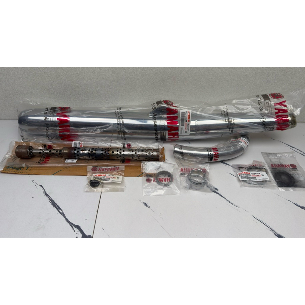 Knalpot rx king original style medan garing ngotok