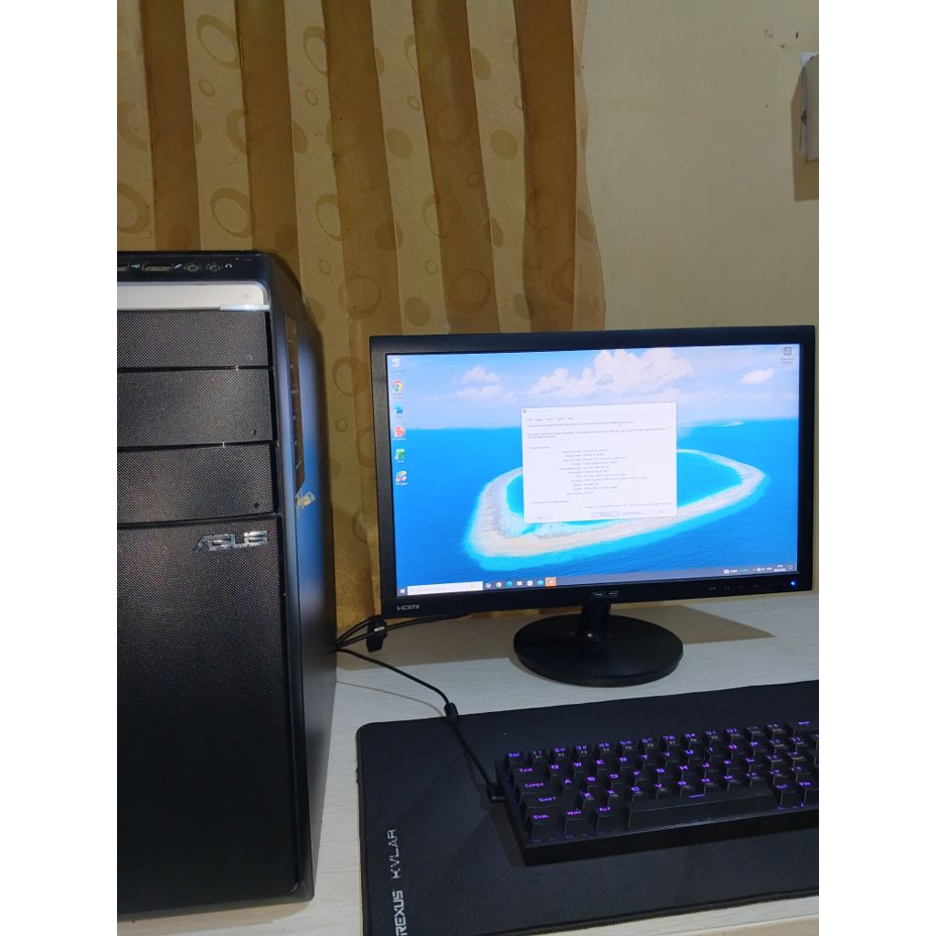 PC Set ASUS Core i7 4770 + Monitor ASUS 22" Full HD - HDD 1TB / VGA 4GB Dedicated
