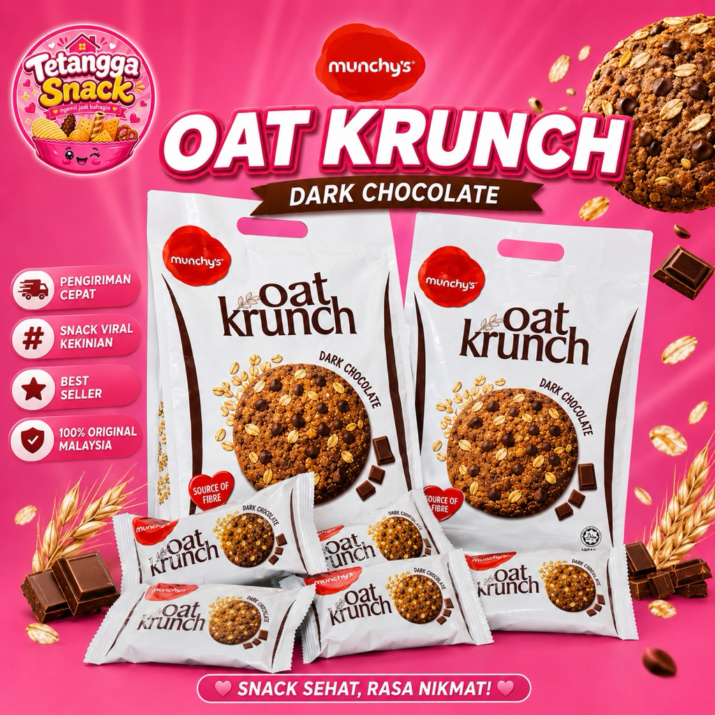 Munchy's Oat Krunch Malaysia 100 % Original