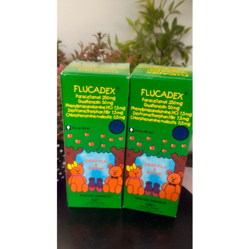 FLUCADEX SIRUP 60 ML | SYRUP FLU BATUK UNTUK ANAK