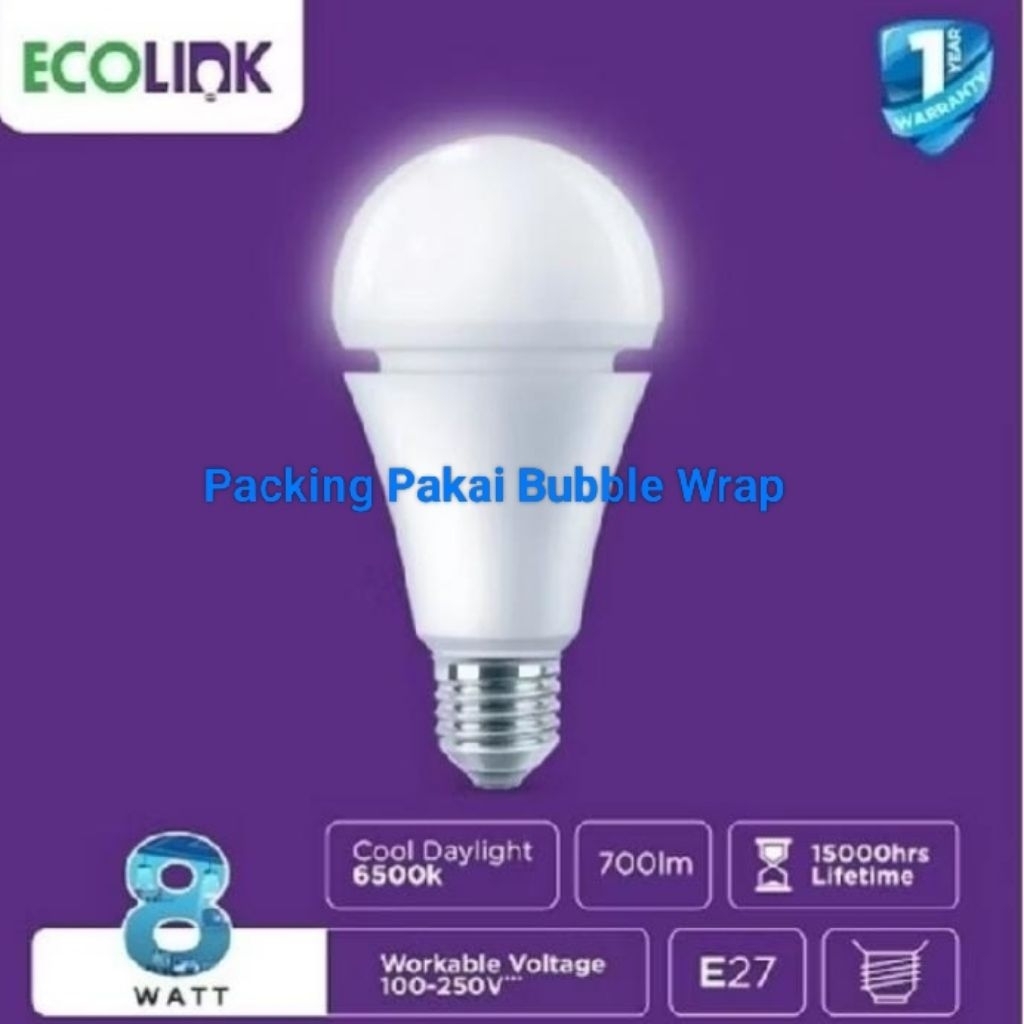 Lampu Emergency Ecolink 8 Watt