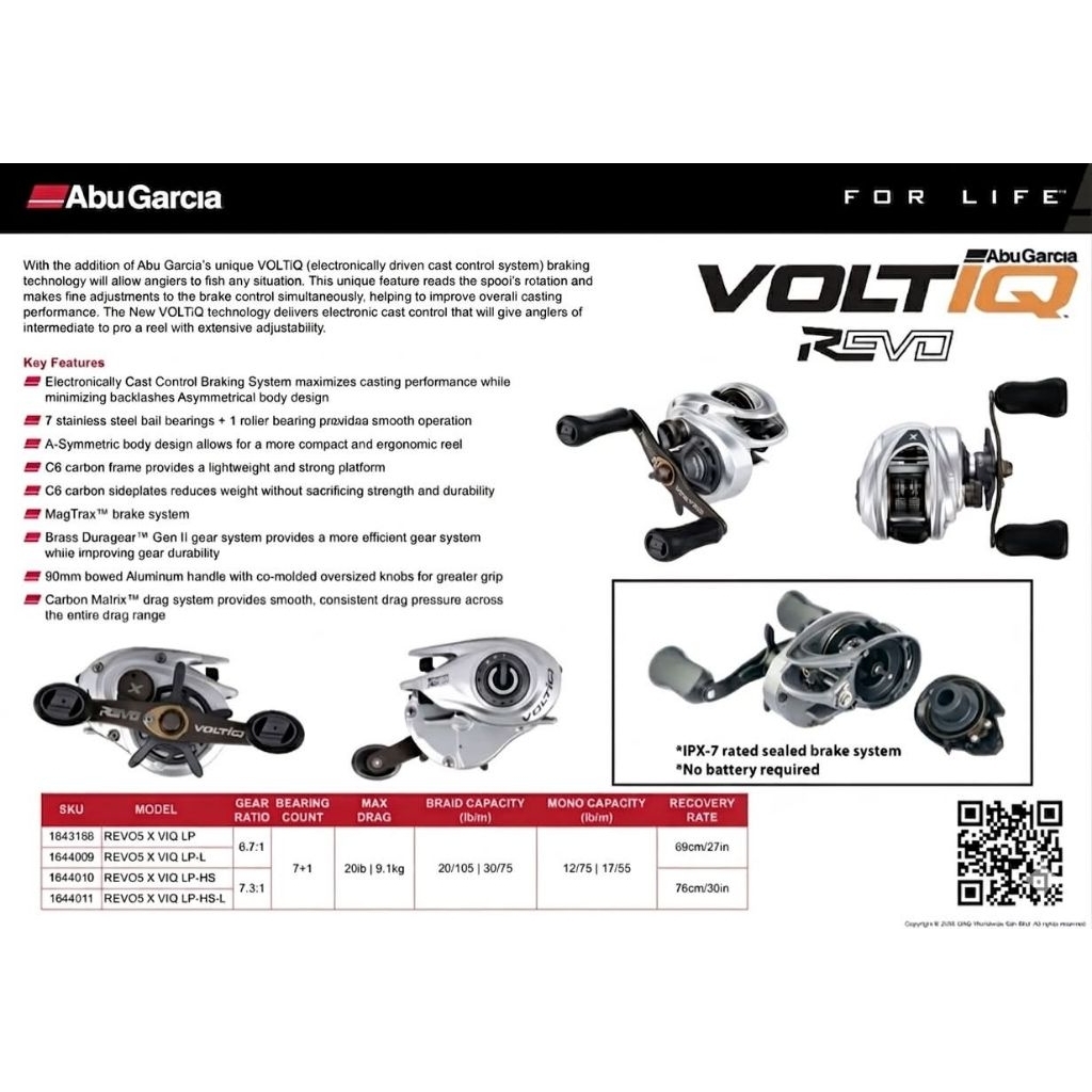Abu Garcia Voltiq Revo 5 X LP HSL