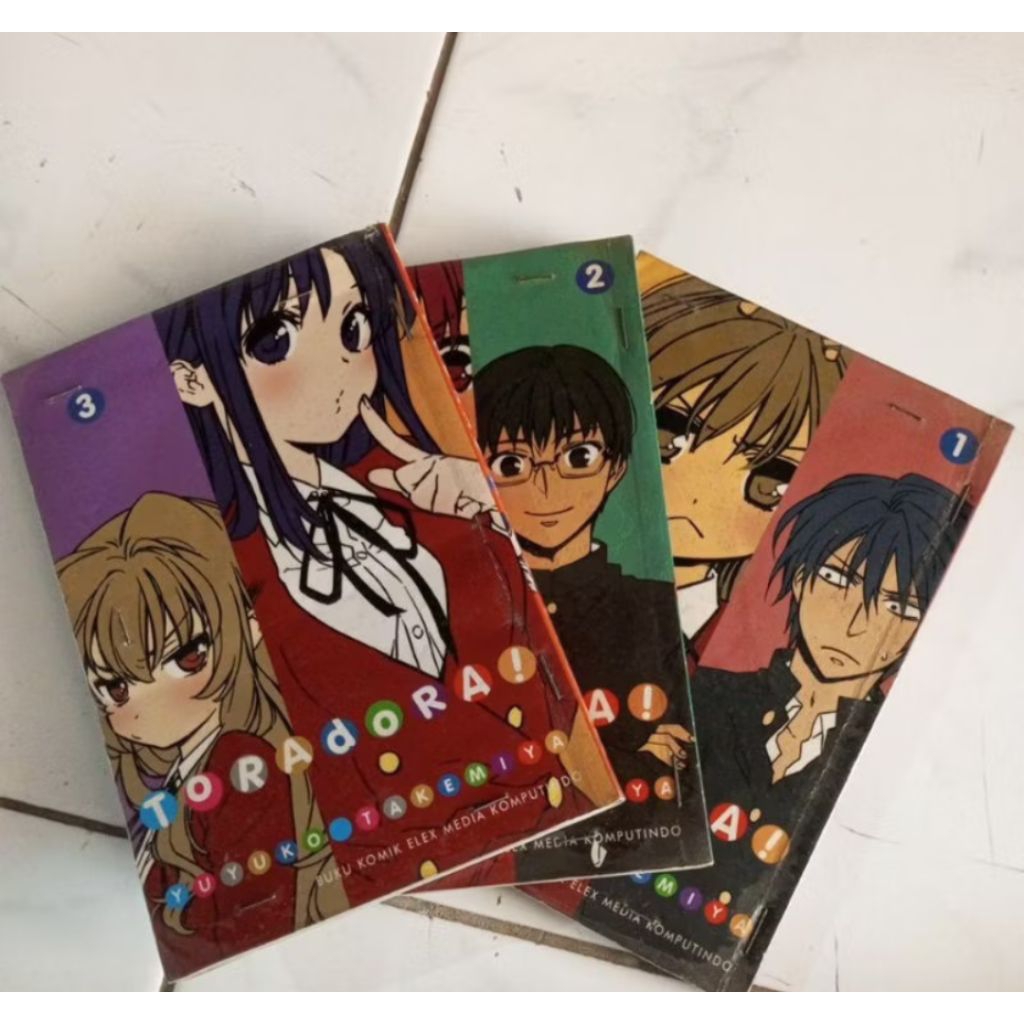 Komik Toradora 1-3