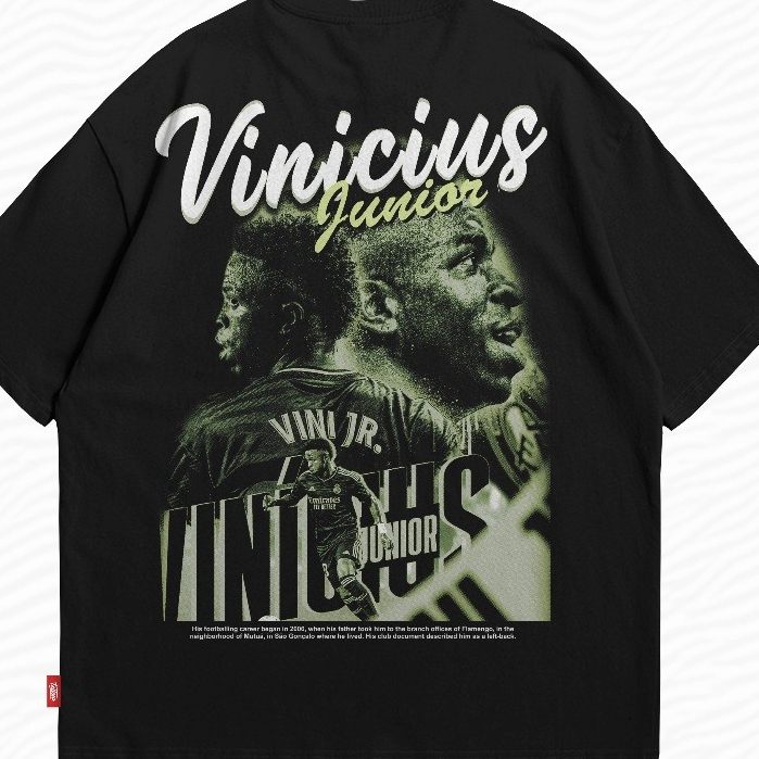 Tshirt Football Figure - Vinicius Junior - COTTON Combed