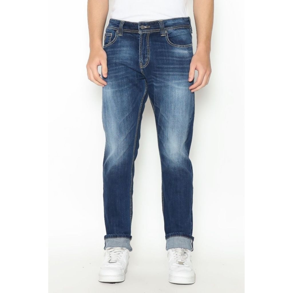 Celana Jeans Panjang Pria Lois SVS108C Selvedge