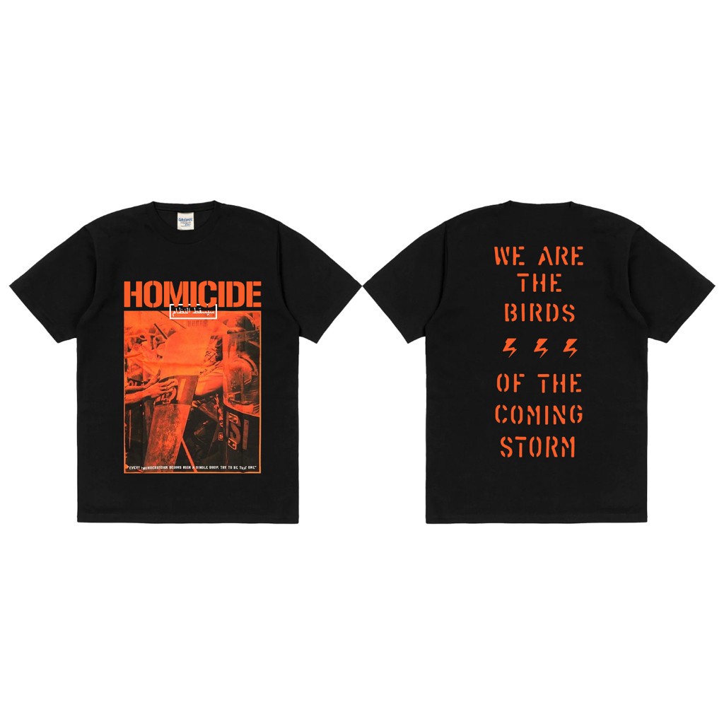 Rockermusic T-shirt Band Homicide Conflict