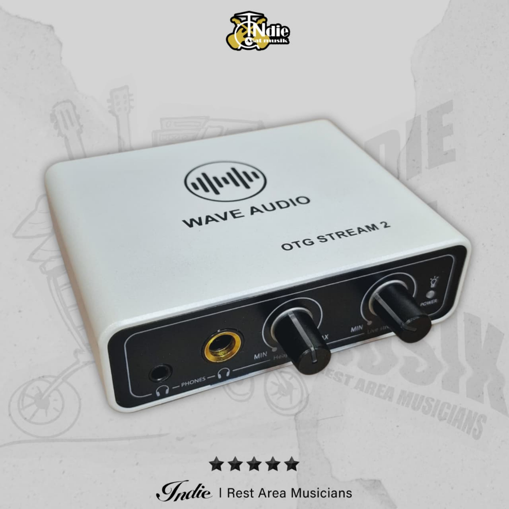 WAVE AUDIO OTG STREAM 2 STEREO 24 BIT Live sound card converter
