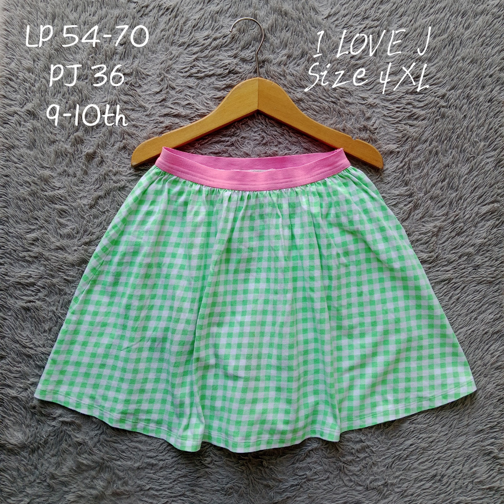 Rok celana anak 9-10th I LOVE J