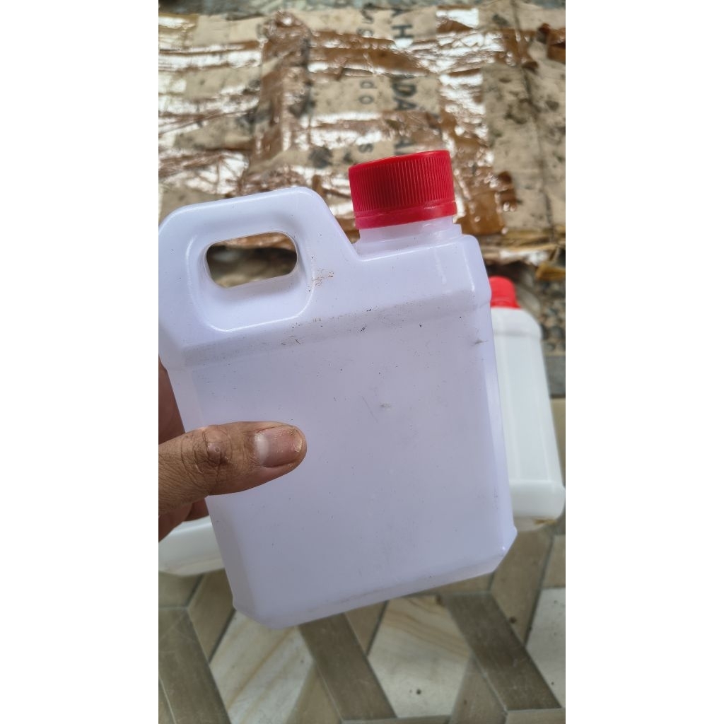 jerigen 1 liter bekas 6pcs