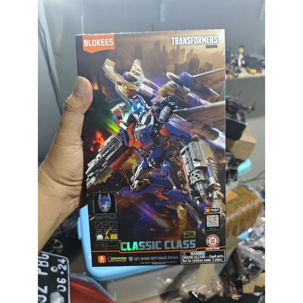 Blokees Action Figure Transformer Series Moviee 3 Jet Wing MISB