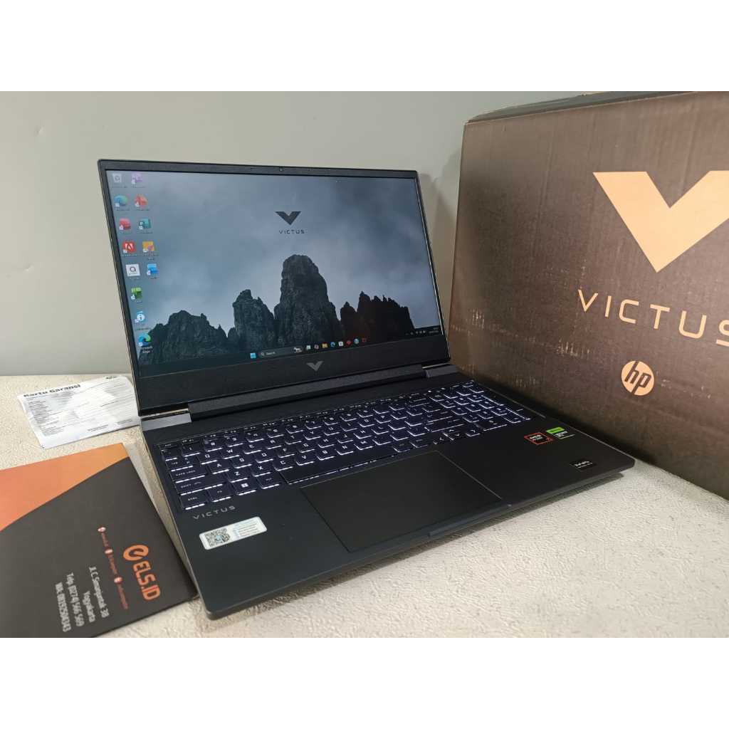 HP Victus RTX 4050 Ryzen 7 8845HS Garansi Resmi Like New