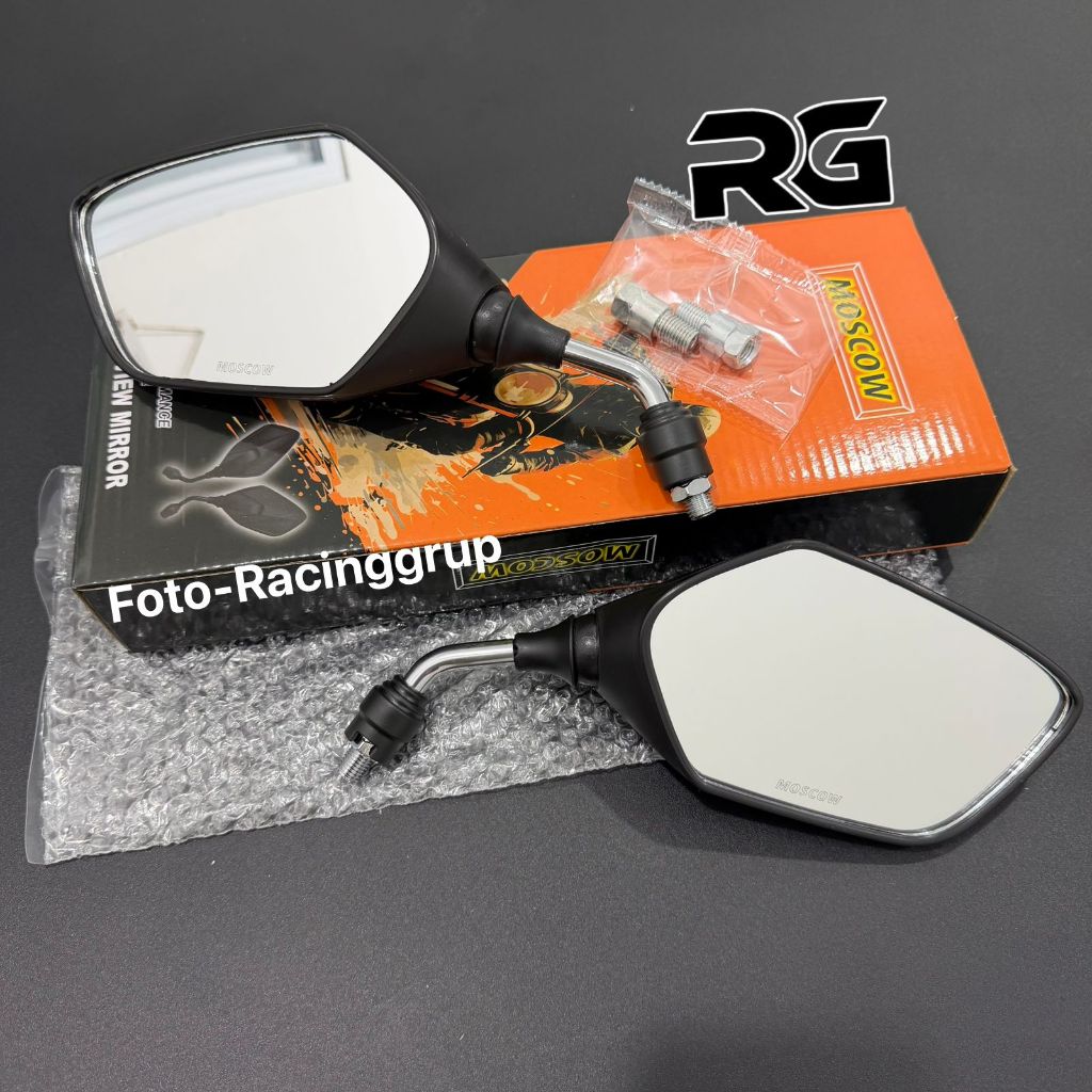 Spion Vario Gen 2 Tangkai chrome Pendek moscow kaca Cembung Spion Vario 125 150 160 Tangkai Pendek C