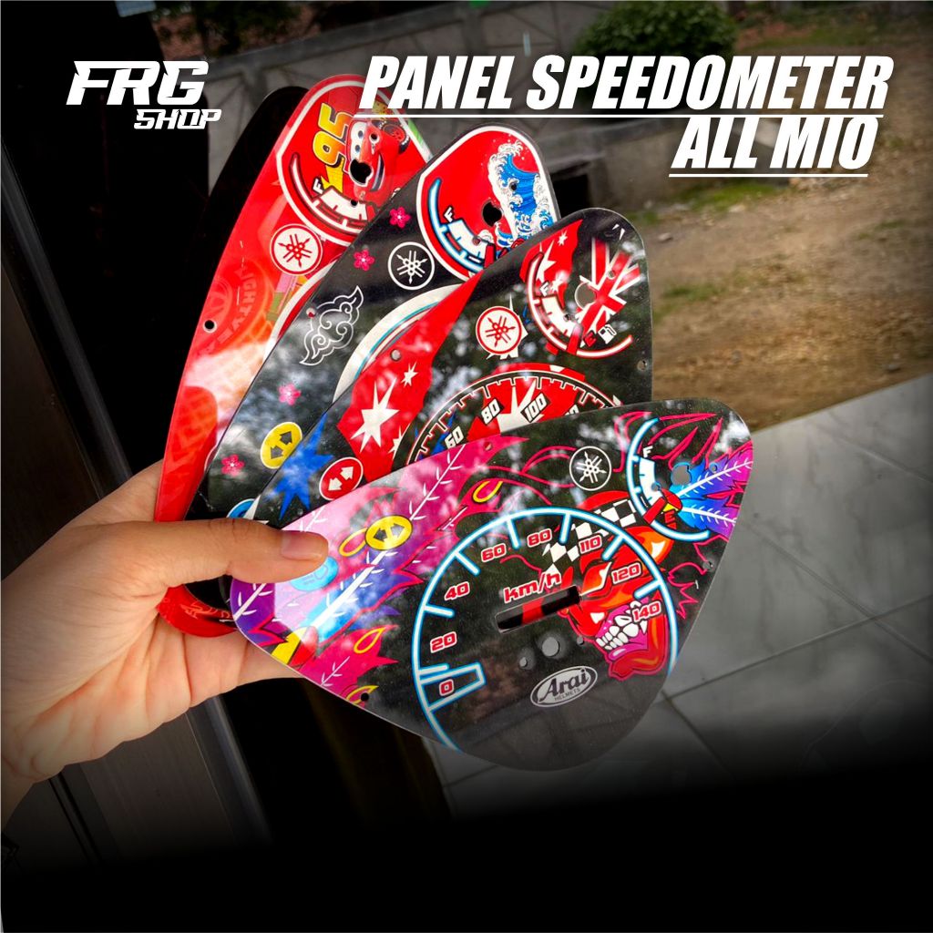 Panel Speedometer Mio Sporty, Mio Karbu, Mio Smile,papan speedo mio custom speedometer mio papan spe