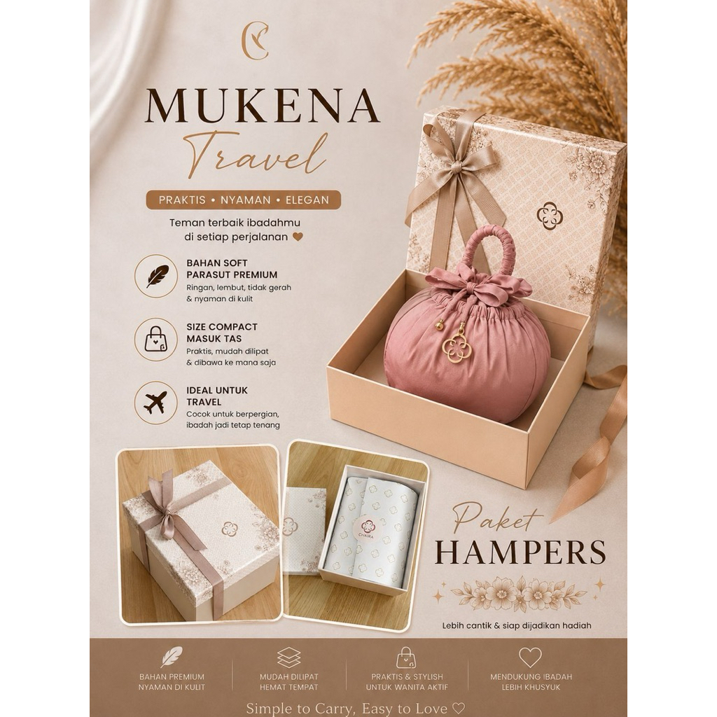 INARA MUKENA TRAVELING - SOFT PARASUT