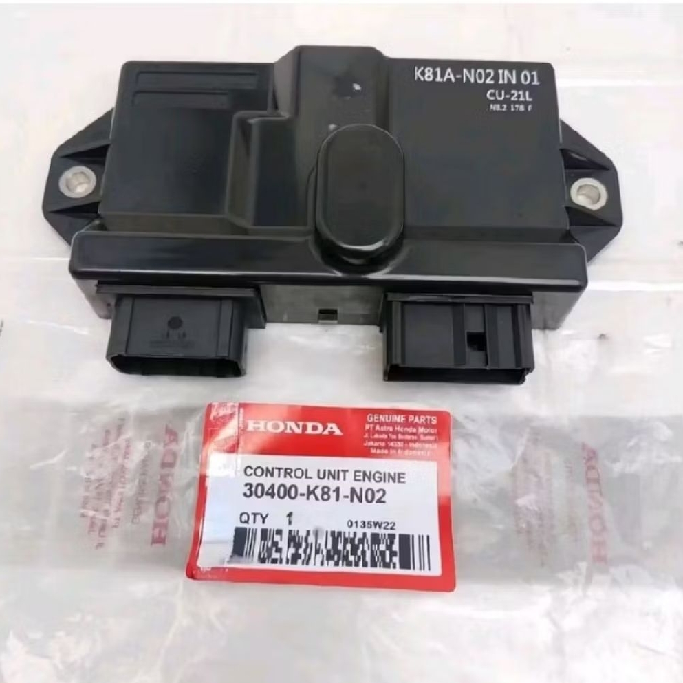 ECCU ECM ECU 30400-K81-NO2 ECU CDI BEAT ESP, BEAT STREET, BEAT ECO, K81A-NO2 IN O1