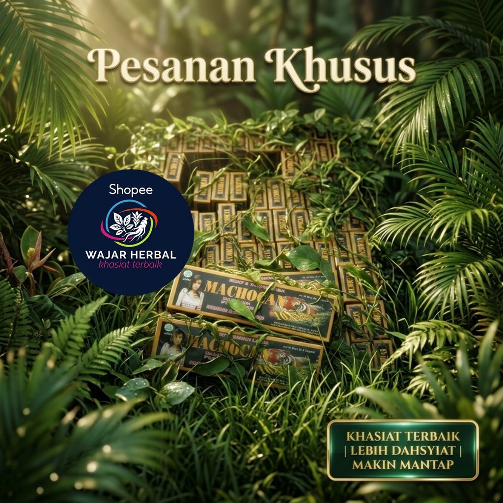 Kapsul II Machocan Original Asli Jamu Kesehatan II Kapsul