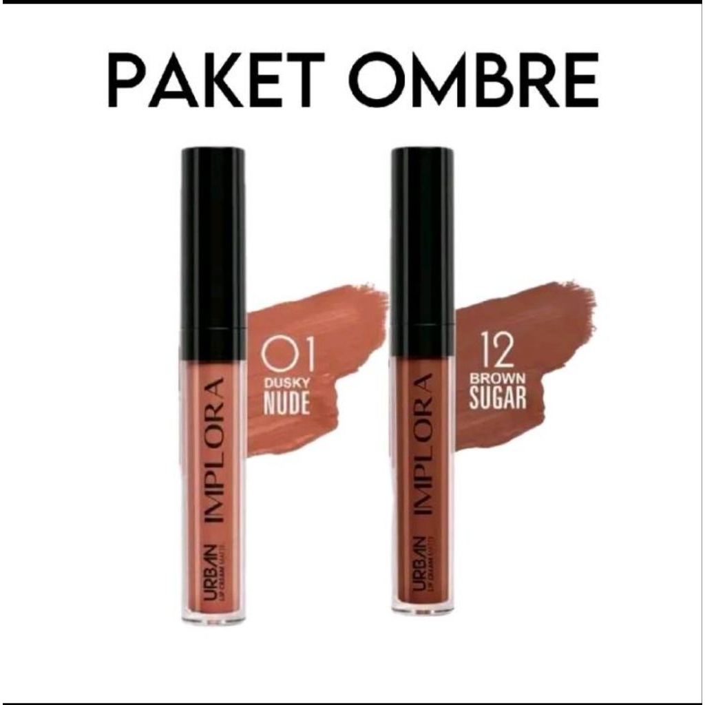 IMPLORA LIP CREAM OMBRE 2 PCS