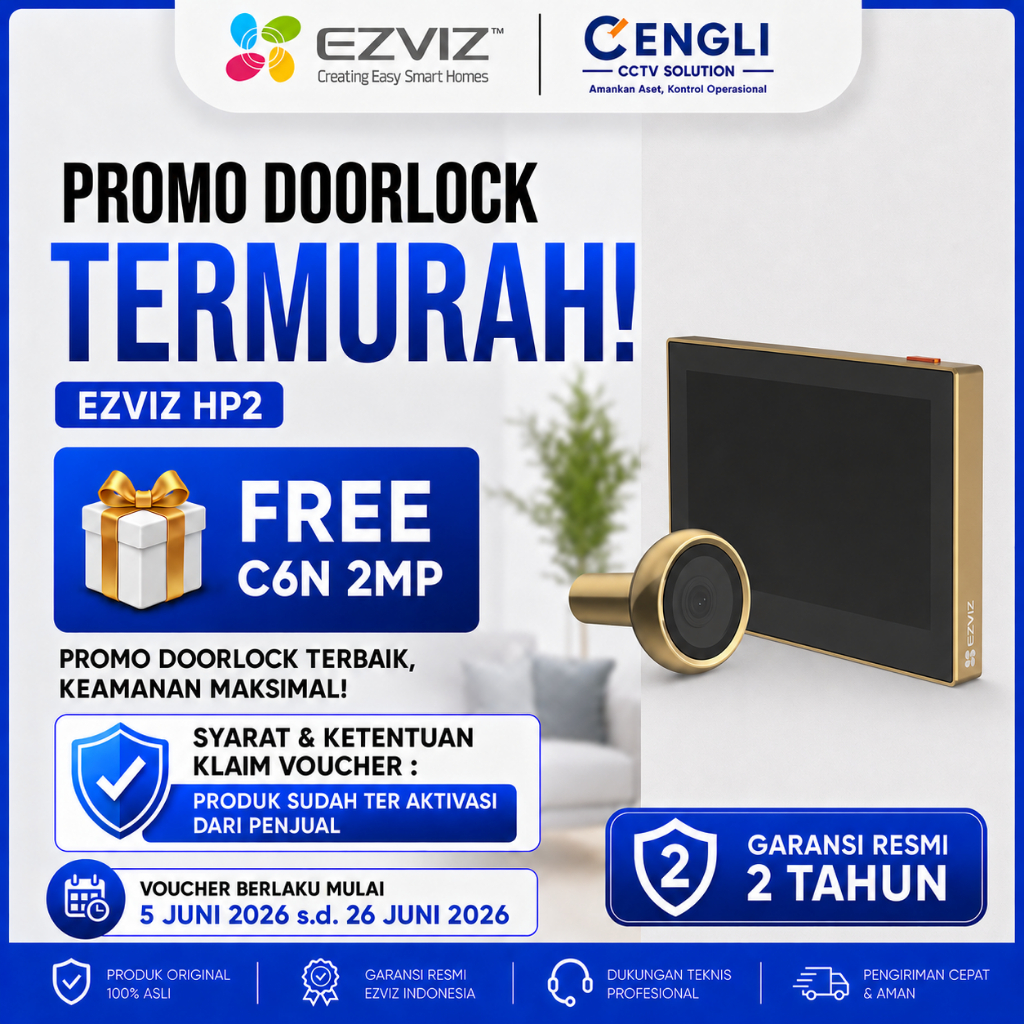 Security Camera Ezviz HP2 Wire-Free Peephole Door Viewer