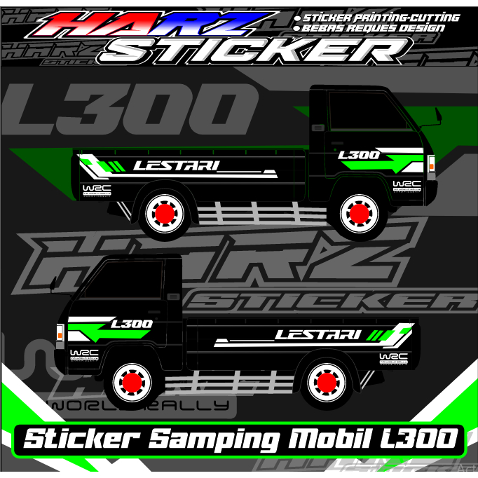 Stiker Samping L300-Stiker Pick Up L300-Stiker Variasi-Stiker Pick Up