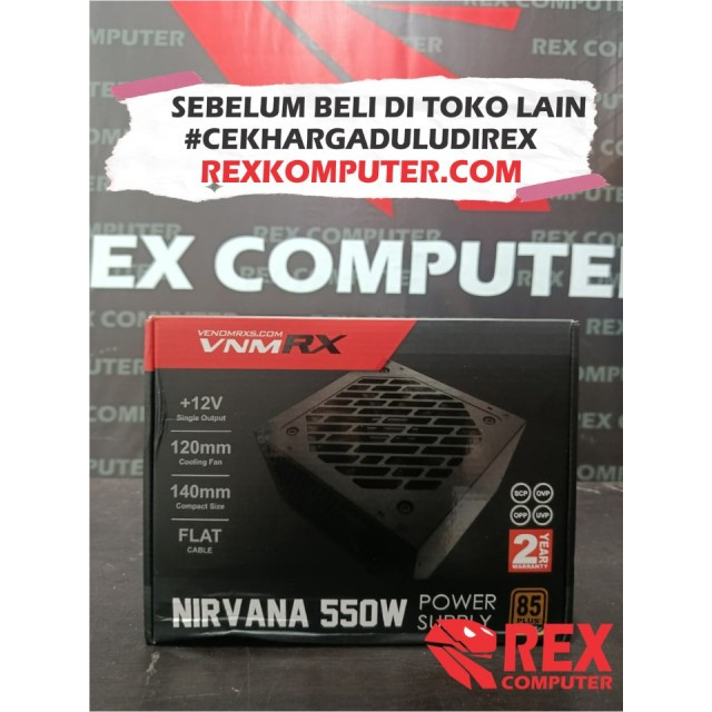 PSU VENOMRX NIRVANA 550W 85+BRONZE